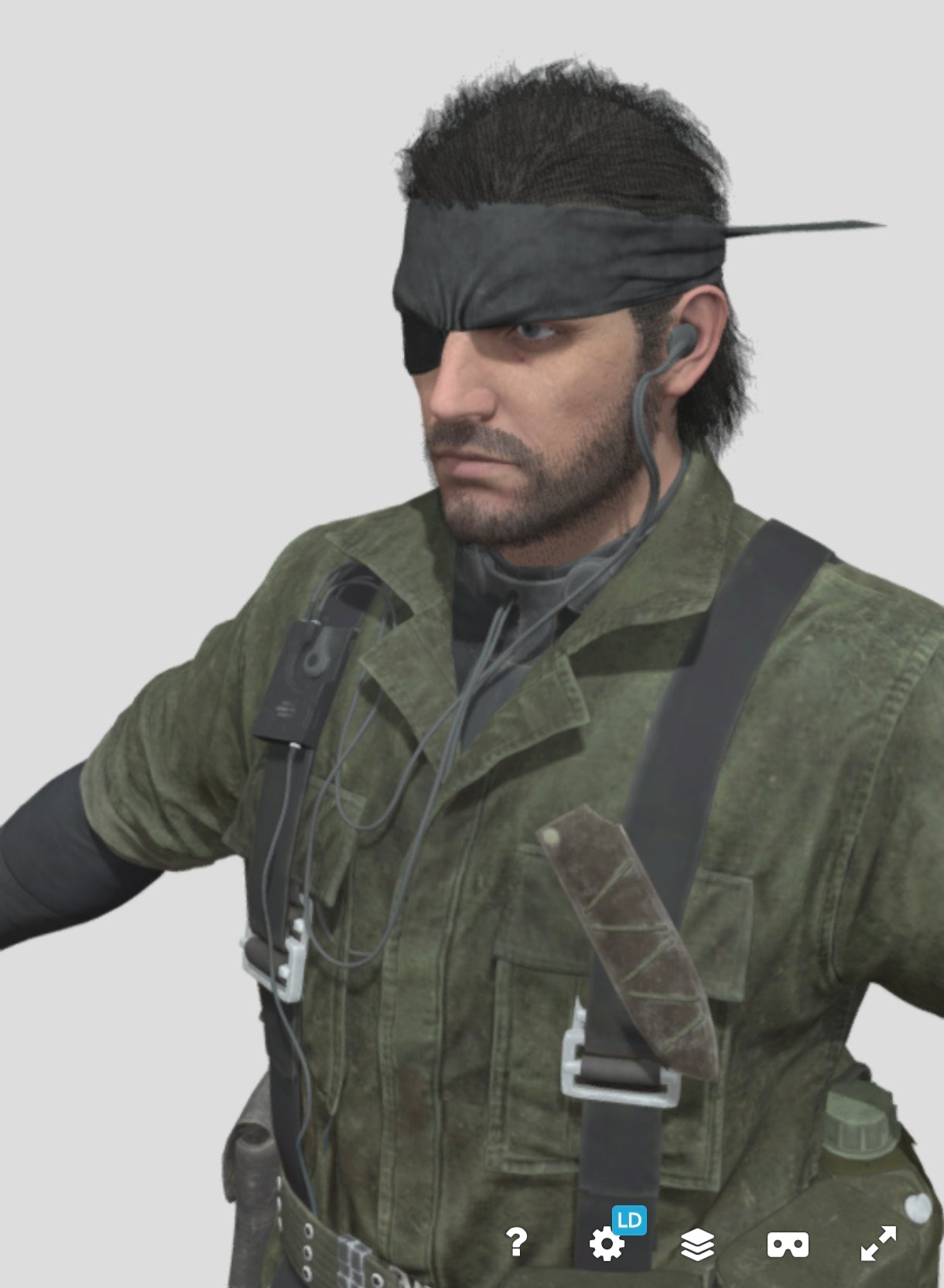 Naked Snake Cosplay (Metal Gear Solid 3 snake eater) cosplay outfit (Pre-order)