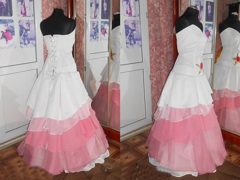 Rose Quartz cosplay dress