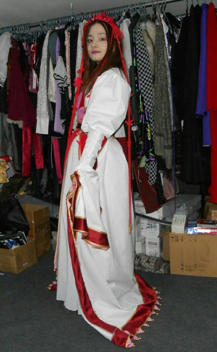 Sakura costume kimono. Manga cosplay