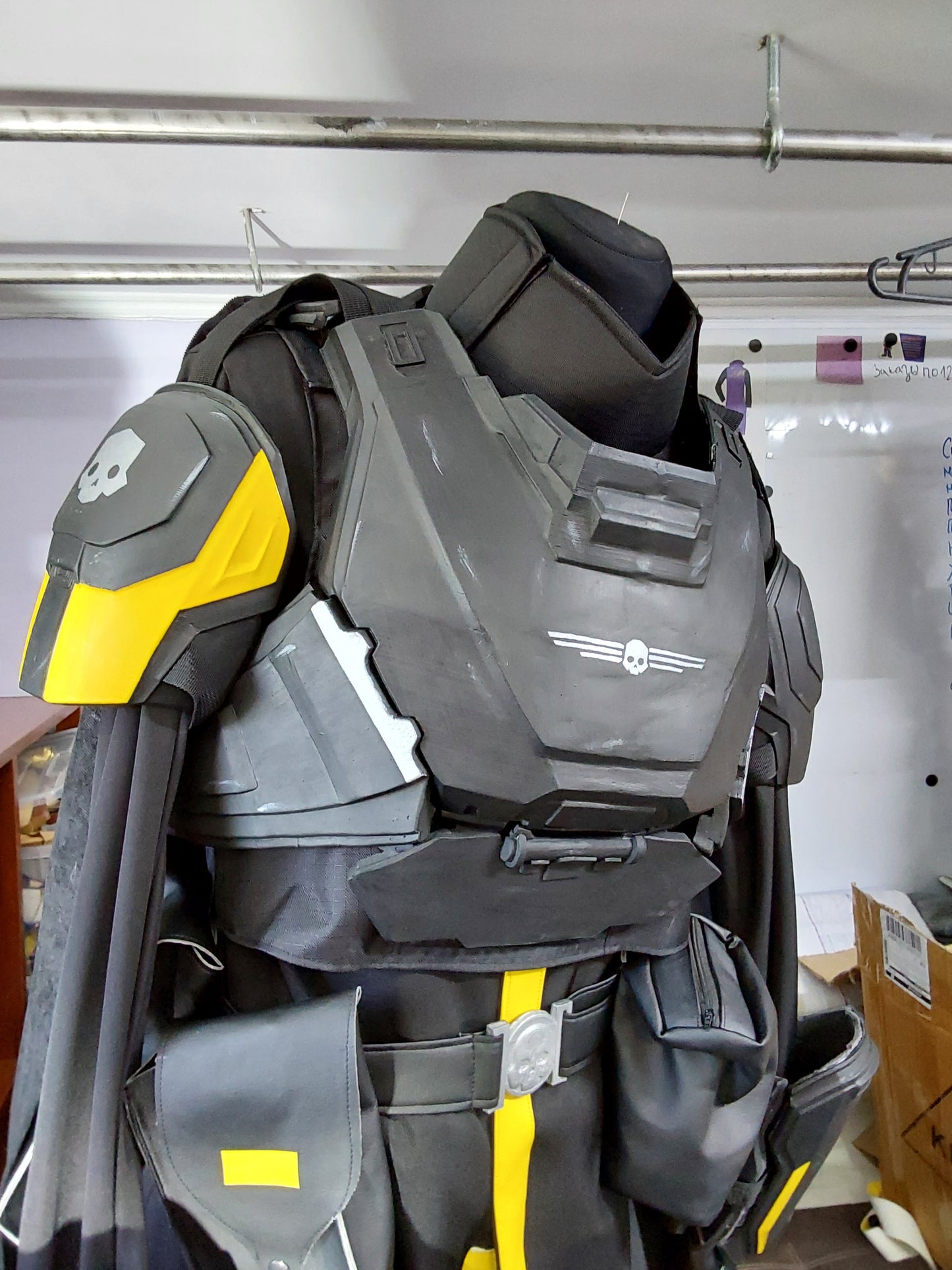 Armoured outfit from Helldivers II