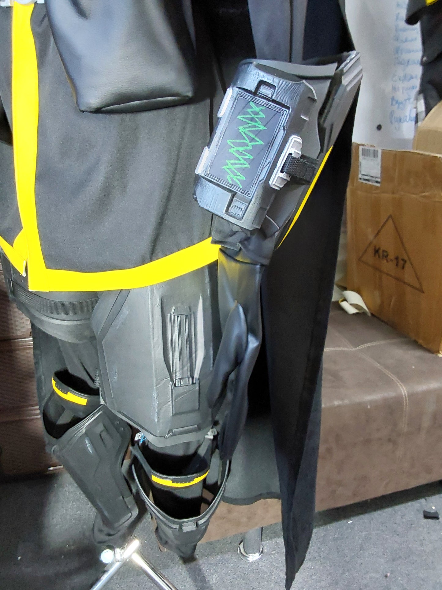 Armoured outfit from Helldivers II
