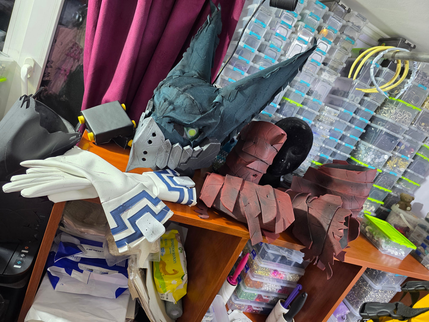 Dark Deku Midoriya cosplay outfit second version Complete all details as on reference picture