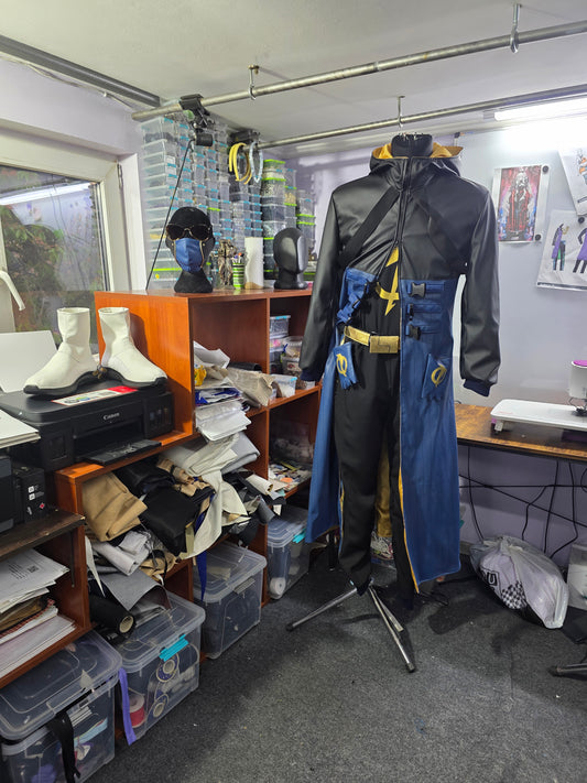 Static shock cosplay outfit / cosplay / comix cosplay / hand made cosplay / custom made cosplay