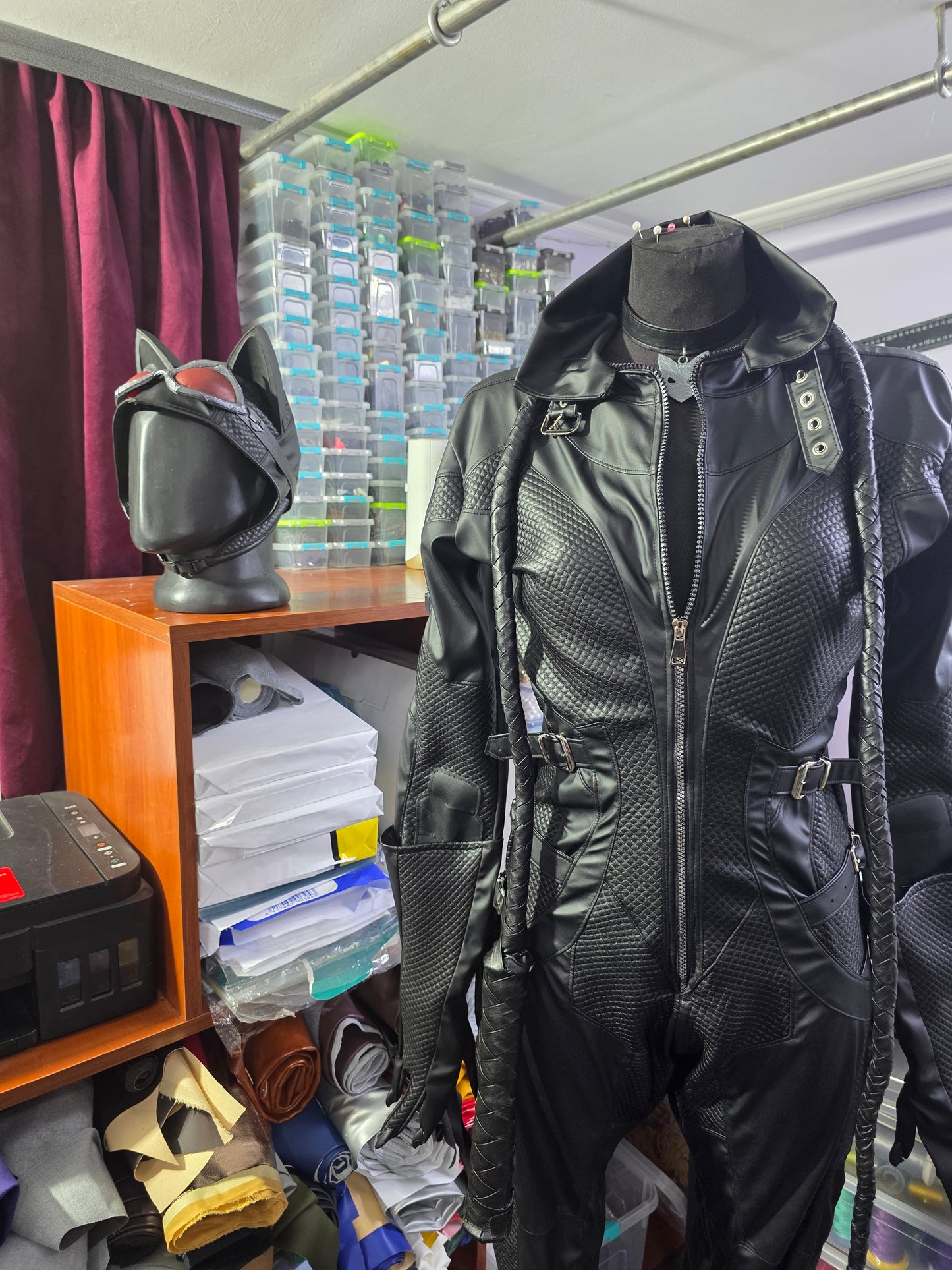 Catwoman custom cosplay Archam city (game version)