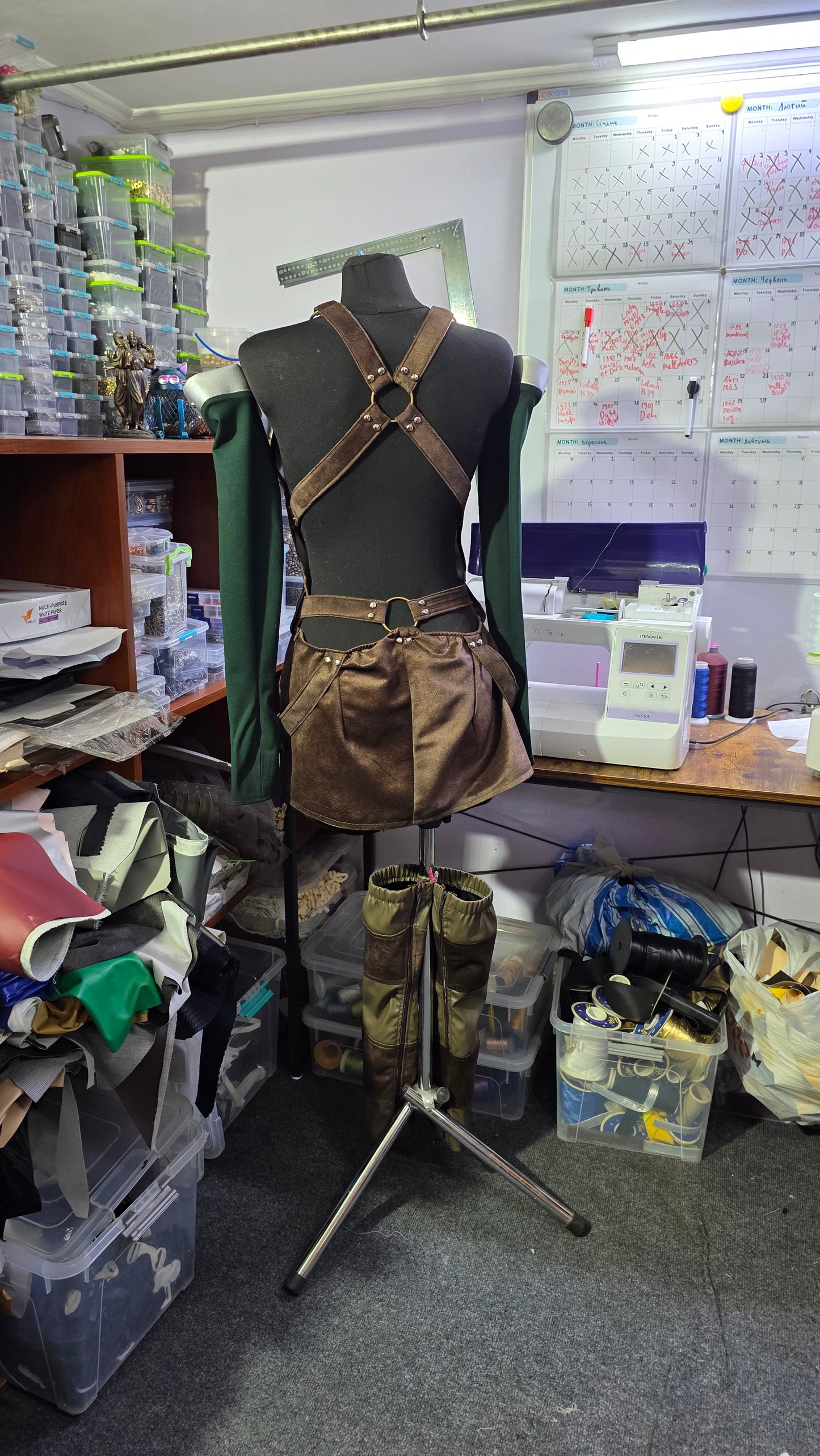 Aela the Huntress — Handcrafted Skyrim Cosplay Set
