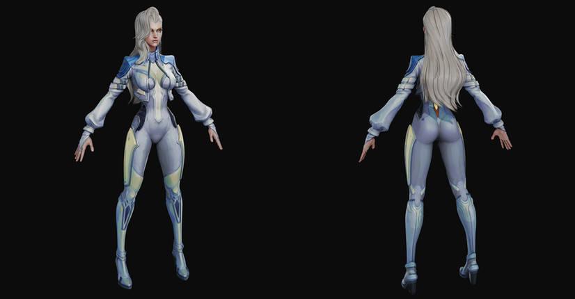 Invisible Woman Susan Storm cosplay outfit (pre-order)