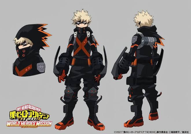 Katsuki Bakugo cosplay outfit (pre-order)