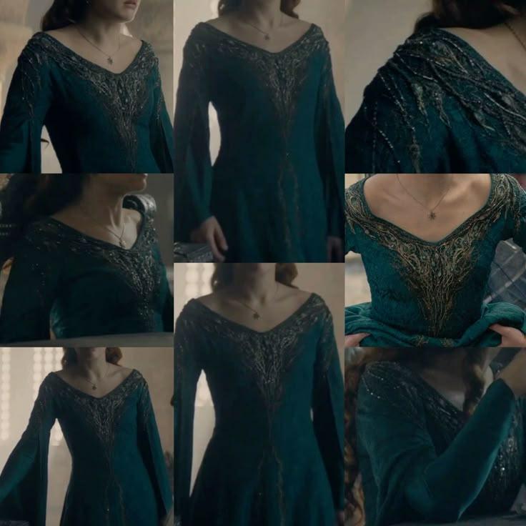 Alicent Hightower Cosplay Outfit – Fantasy Royal Dress, Custom Made (pre-order)