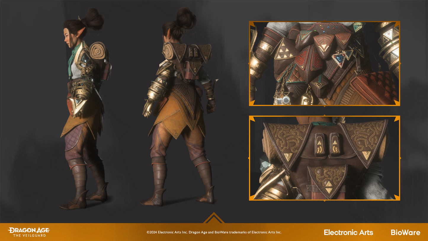 Bellara Lutare (Dragon Age: The Veilgaurd) cosplay outfit (pre-order)