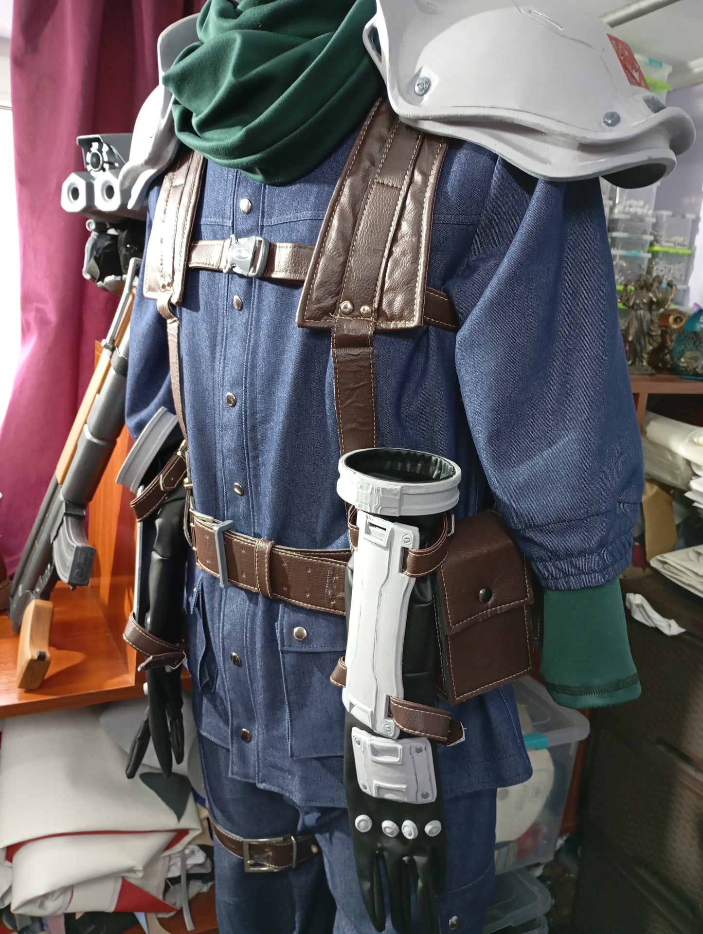 Aerith Midgar Infantry Cloud Strife and Tifa Lockhart Final Fantasy VII Rebirth