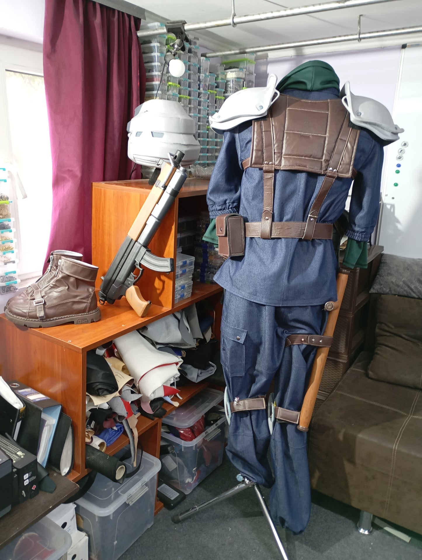 Aerith Midgar Infantry Cloud Strife and Tifa Lockhart Final Fantasy VII Rebirth