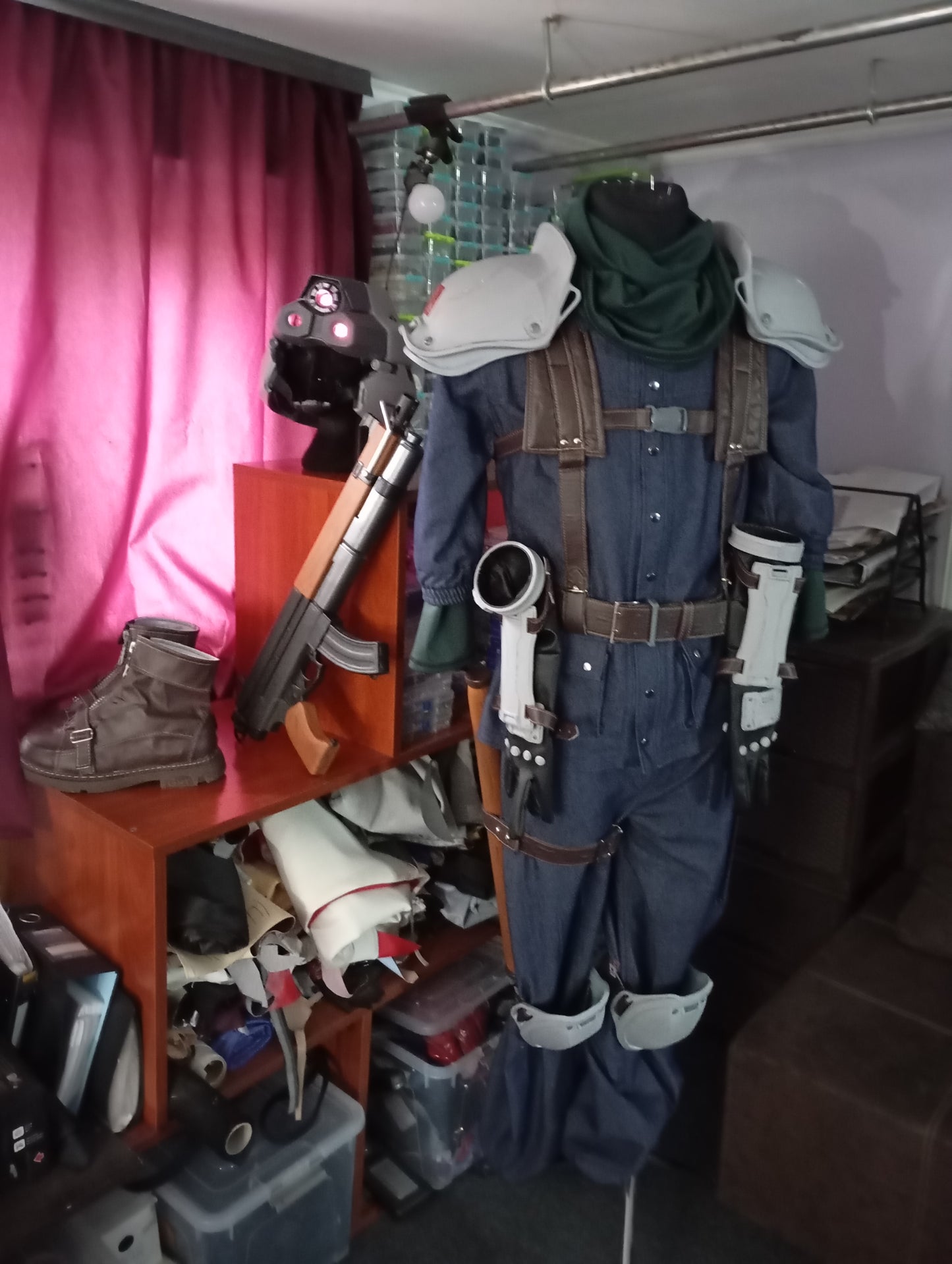 Aerith Midgar Infantry Cloud Strife and Tifa Lockhart Final Fantasy VII Rebirth