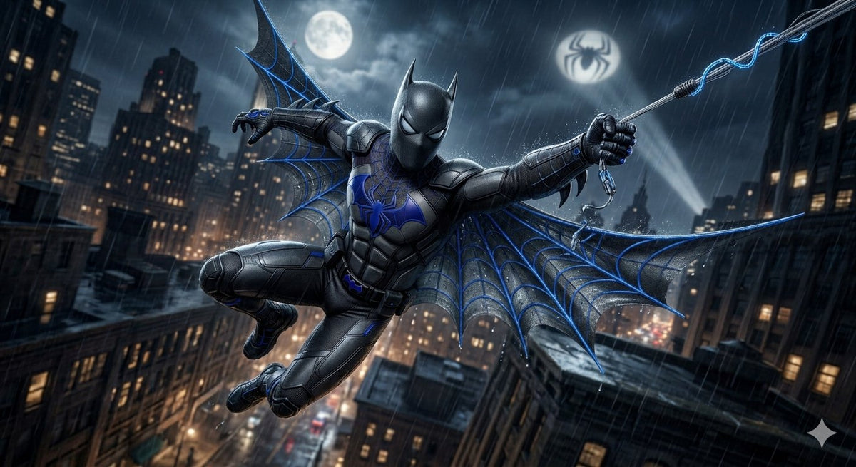 Spider-Man and Batman hybrid custom cosplay (pre-order)