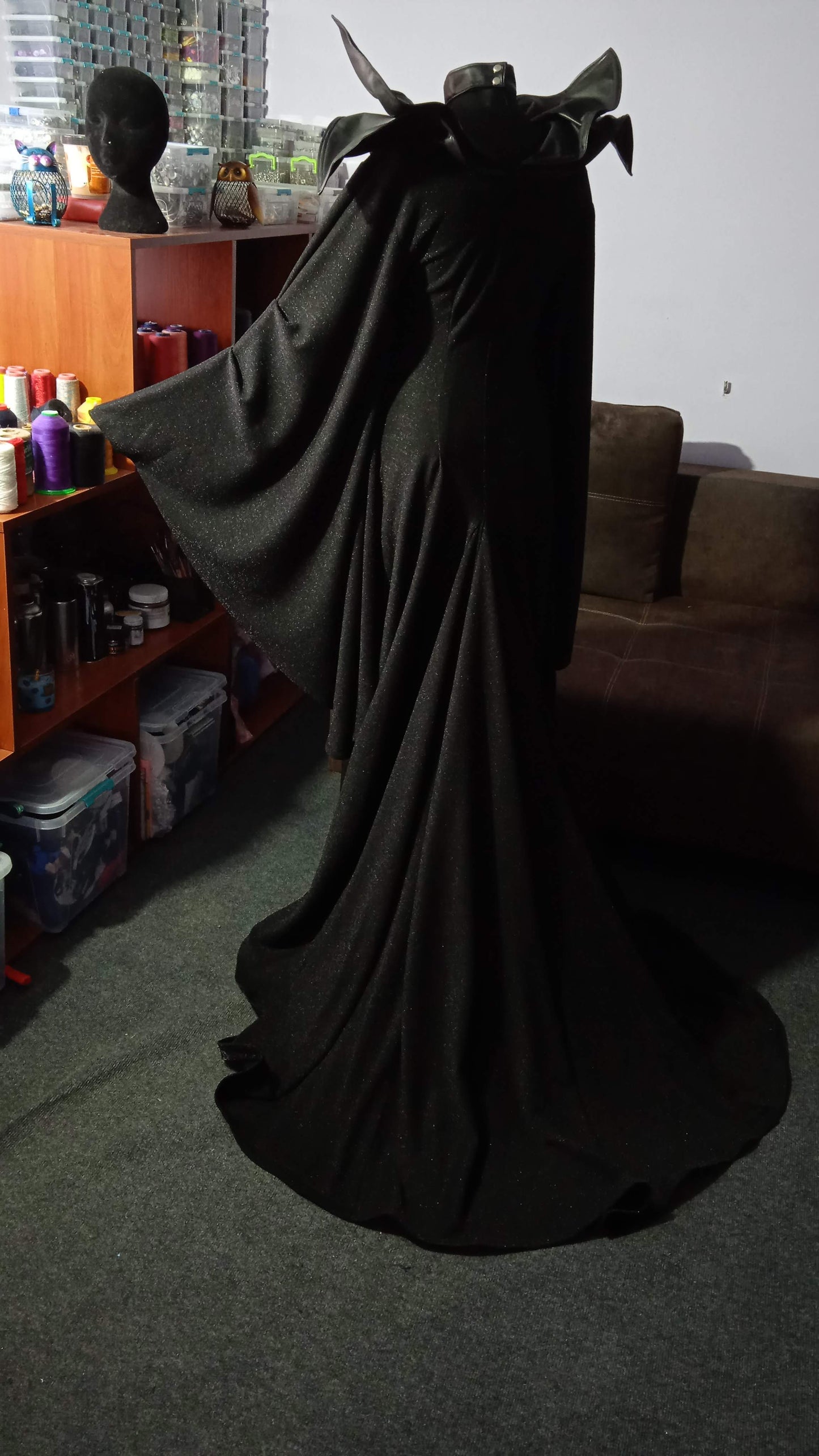 Maleficent cosplay outfit
