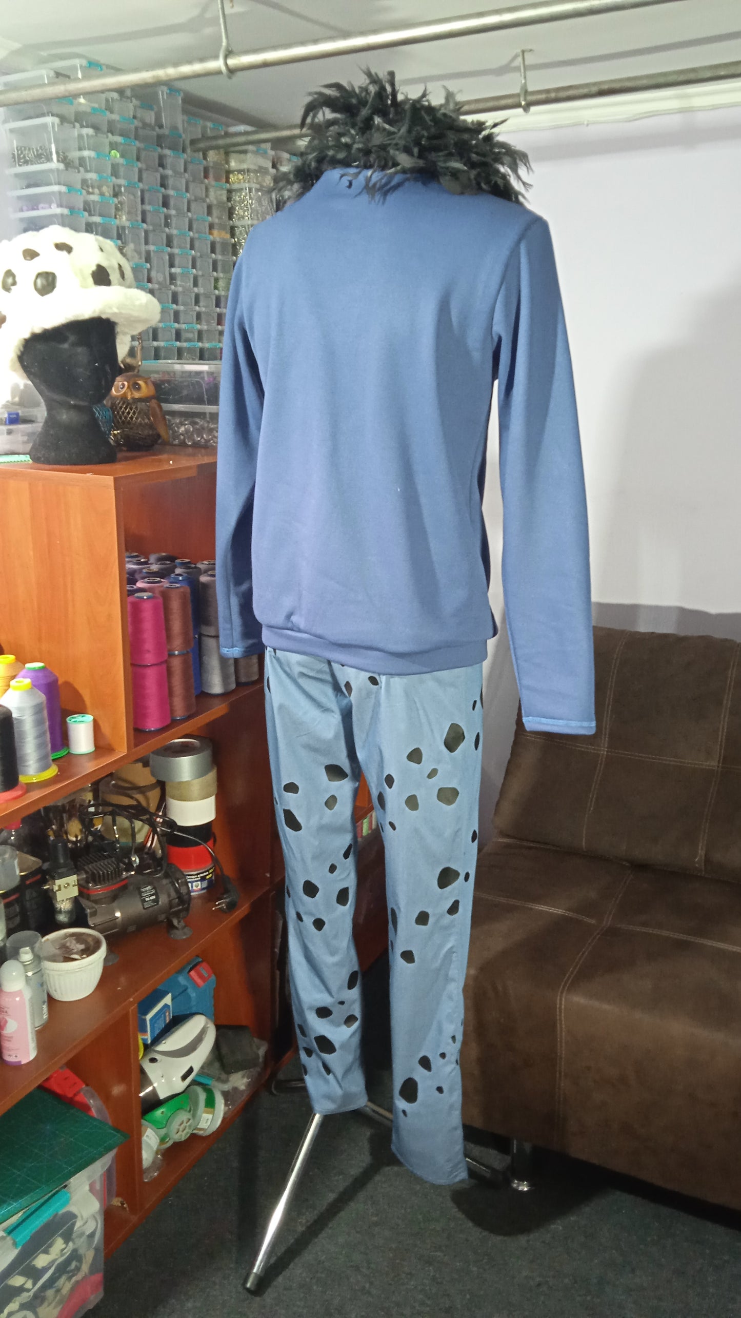 Trafalgar Law cosplay outfit fur version