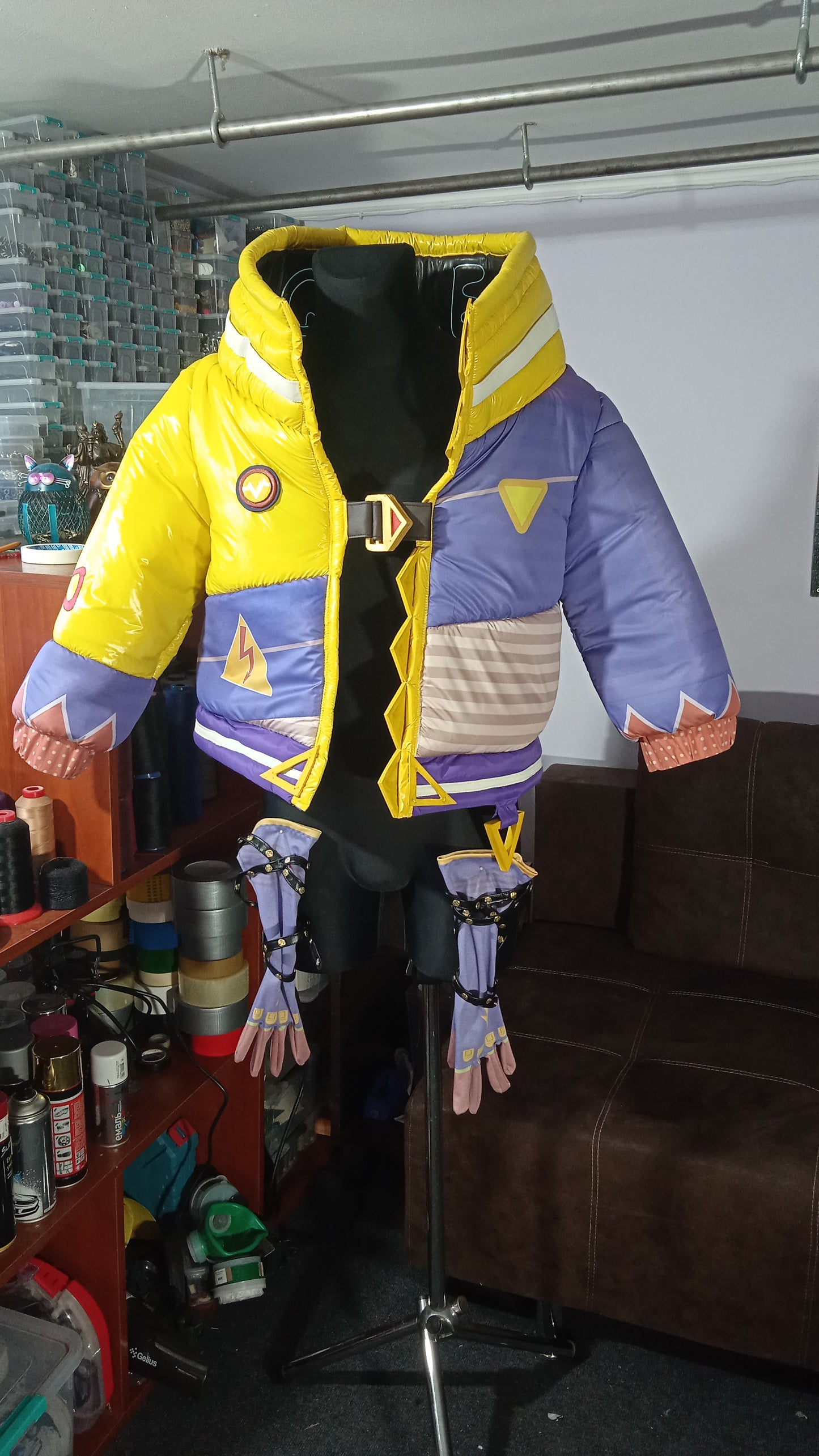 Wattson Apex Thunder Kitty cosplay