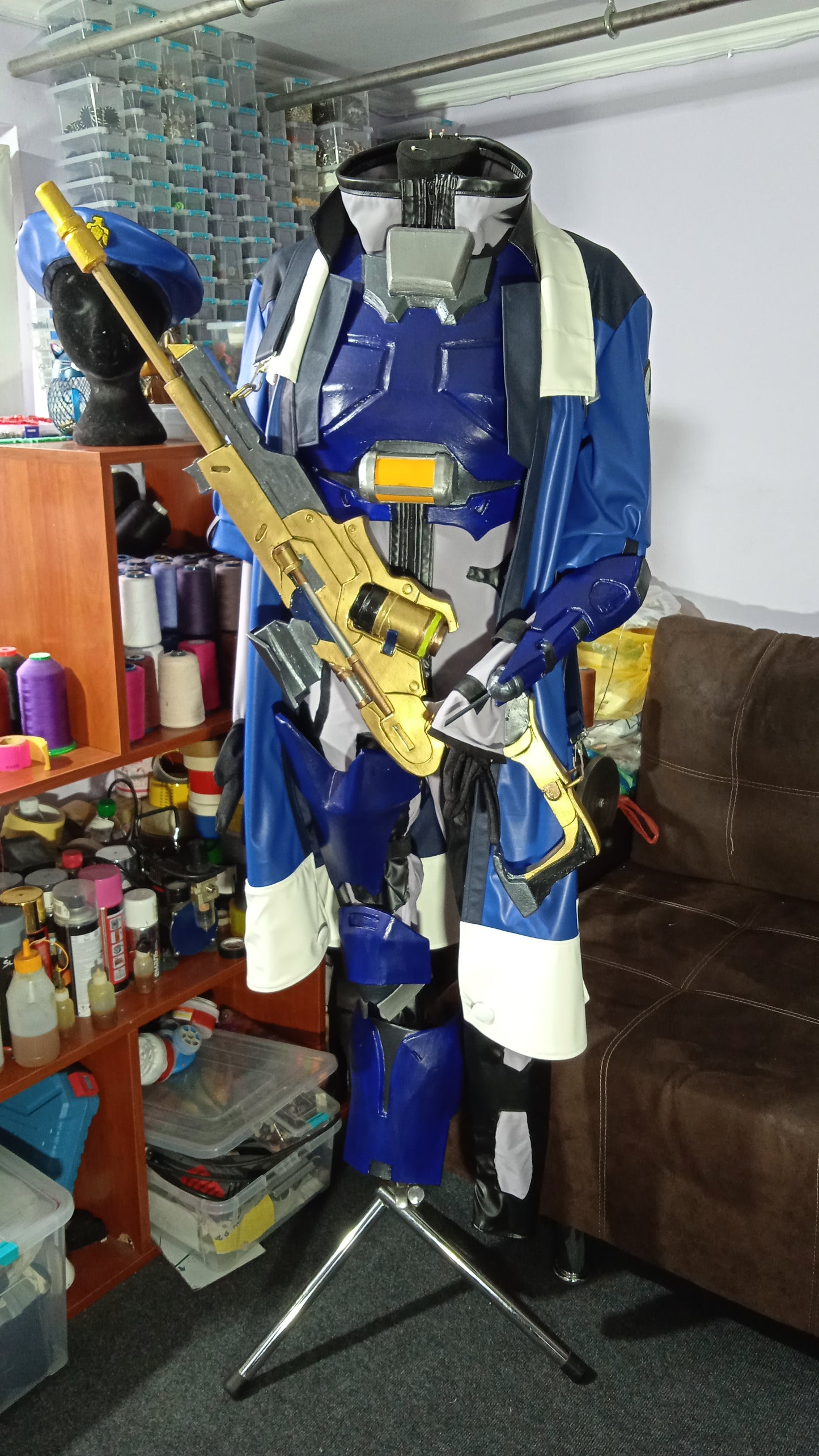 Overwatch Ana Horus cosplay outfit