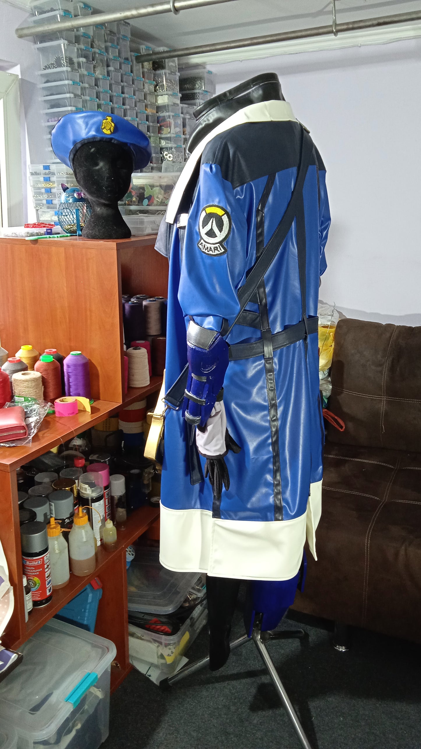 Overwatch Ana Horus cosplay outfit