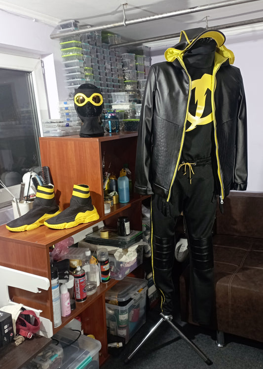 Static shock cosplay outfit / cosplay / comix cosplay / hand made cosplay / custom made cosplay