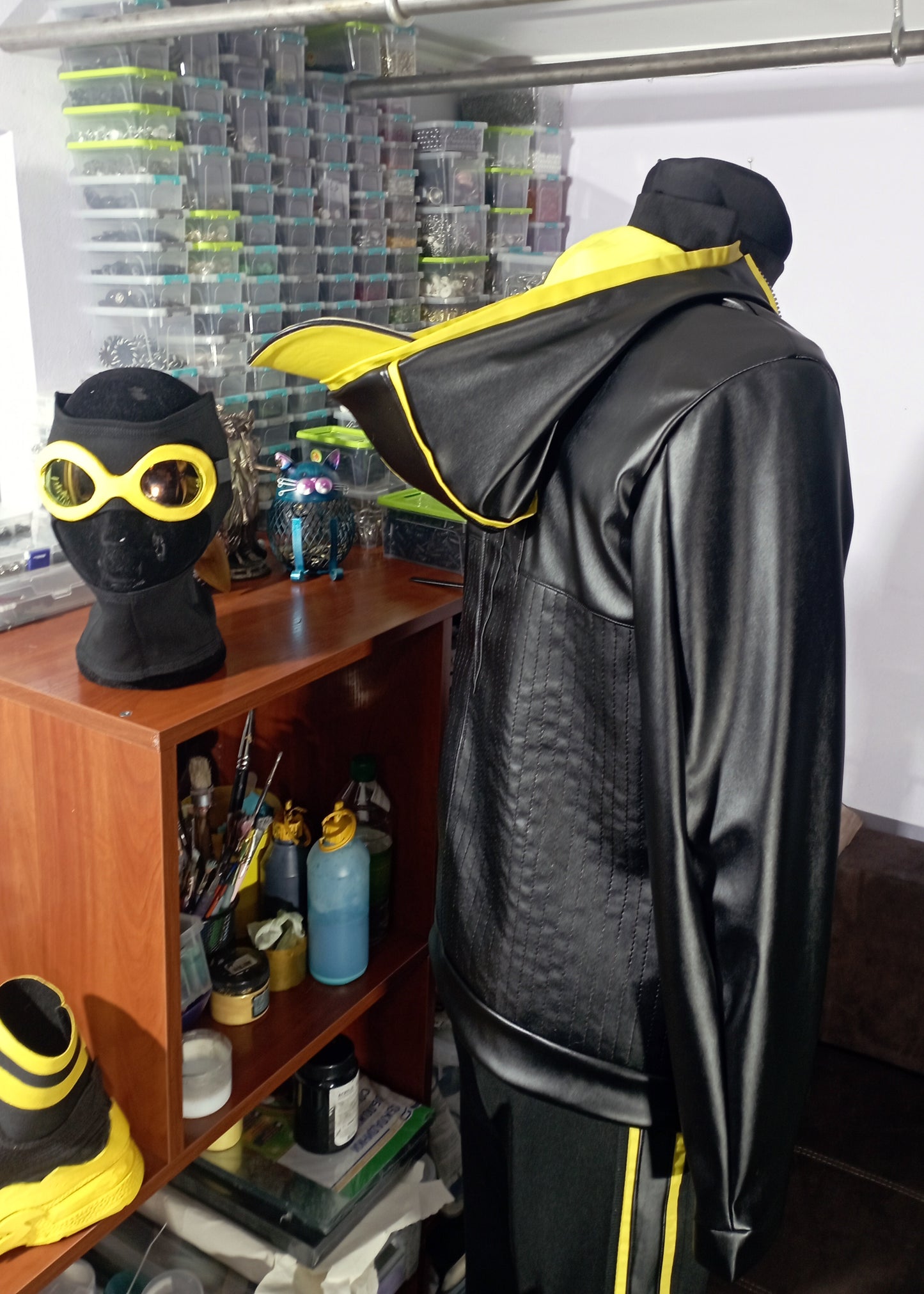 Static shock cosplay outfit / cosplay / comix cosplay / hand made cosplay / custom made cosplay