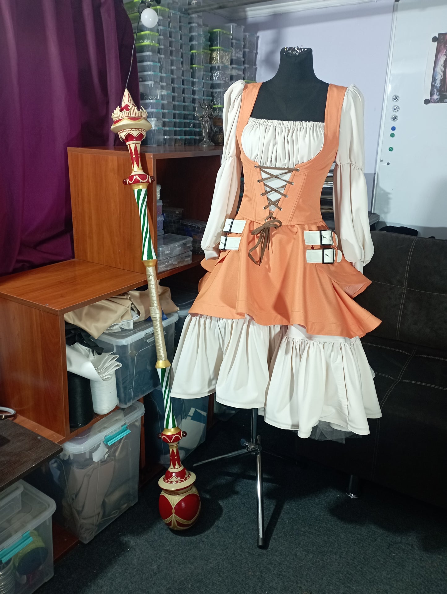 Aerith dress from the Final Fantasy VII Ever Crisis