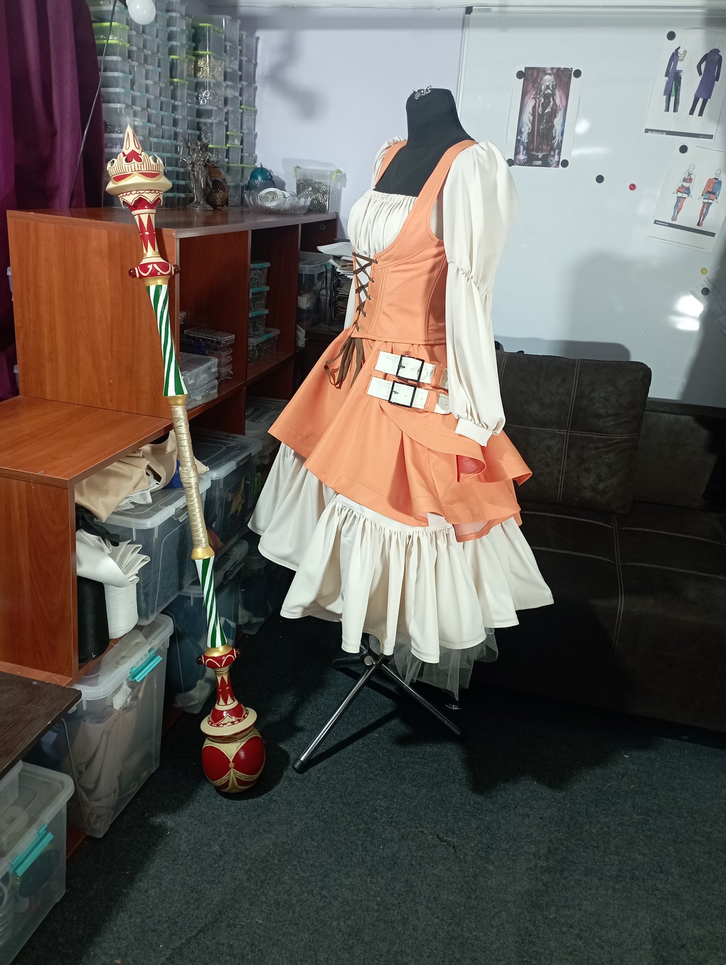 Aerith dress from the Final Fantasy VII Ever Crisis