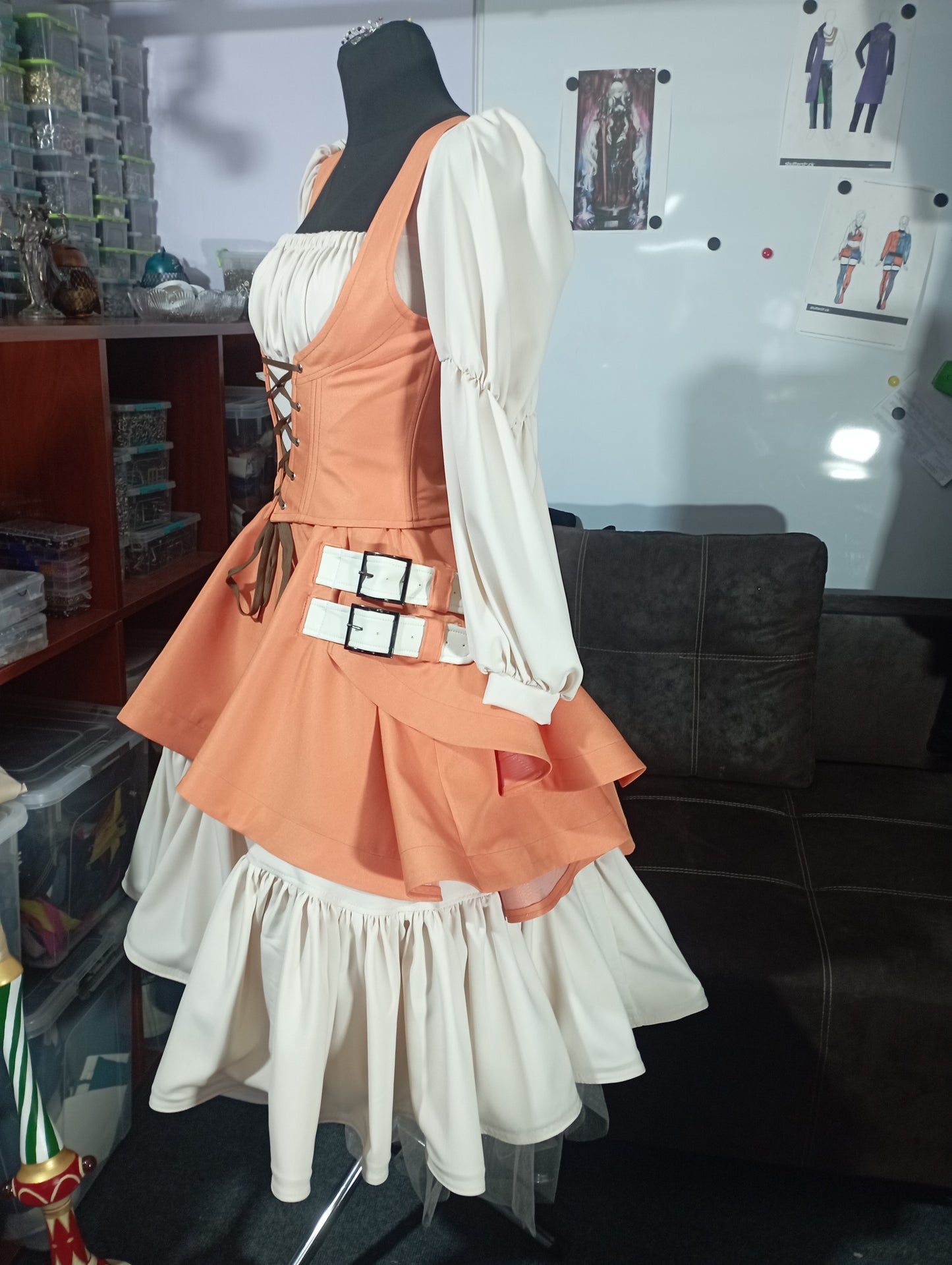 Aerith dress from the Final Fantasy VII Ever Crisis