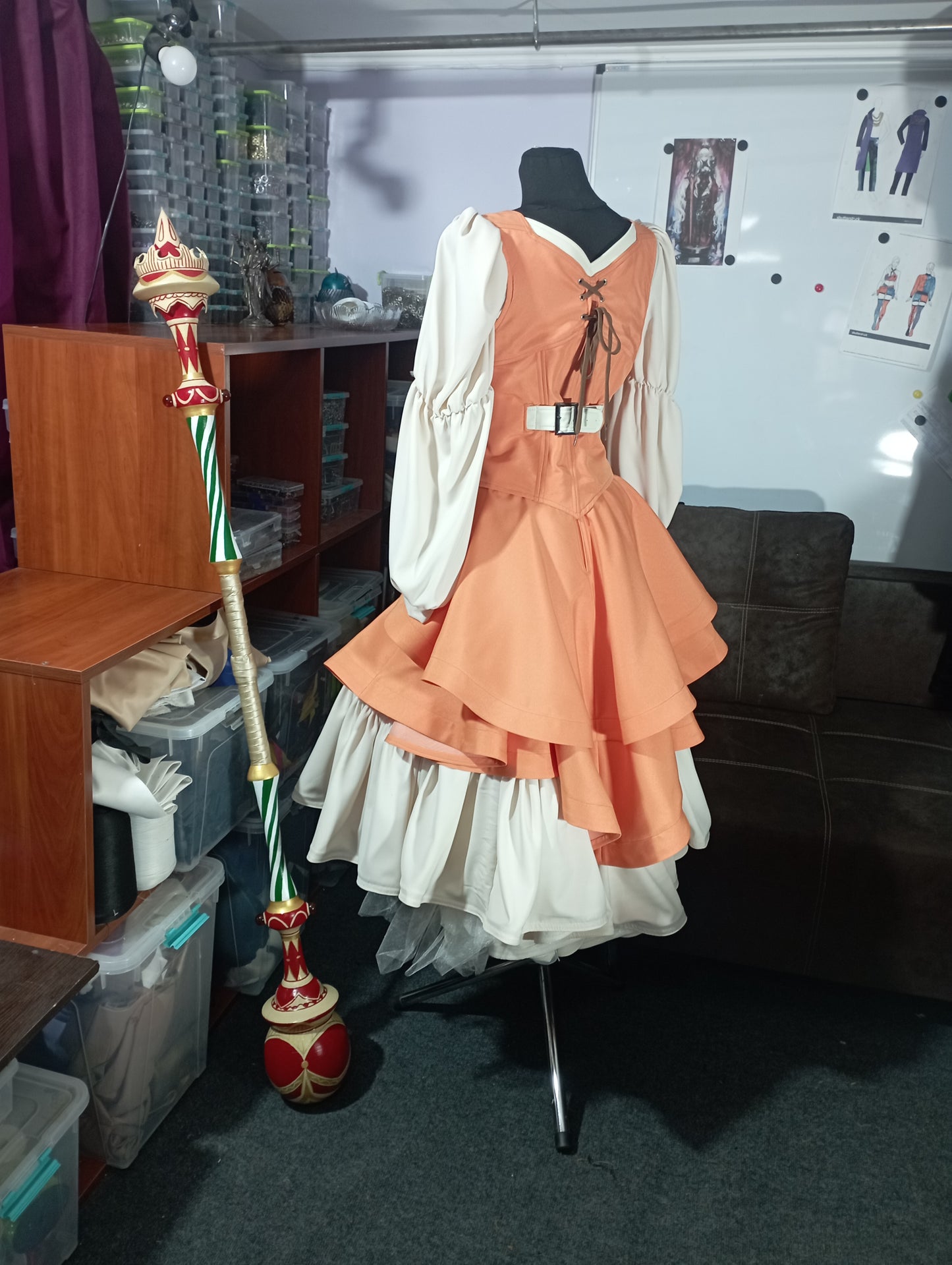 Aerith dress from the Final Fantasy VII Ever Crisis