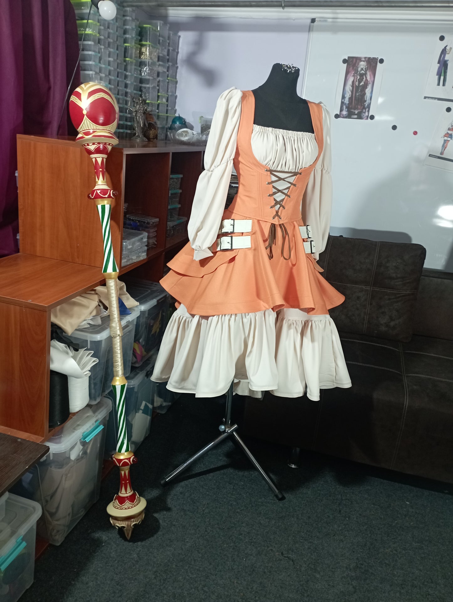 Aerith dress from the Final Fantasy VII Ever Crisis