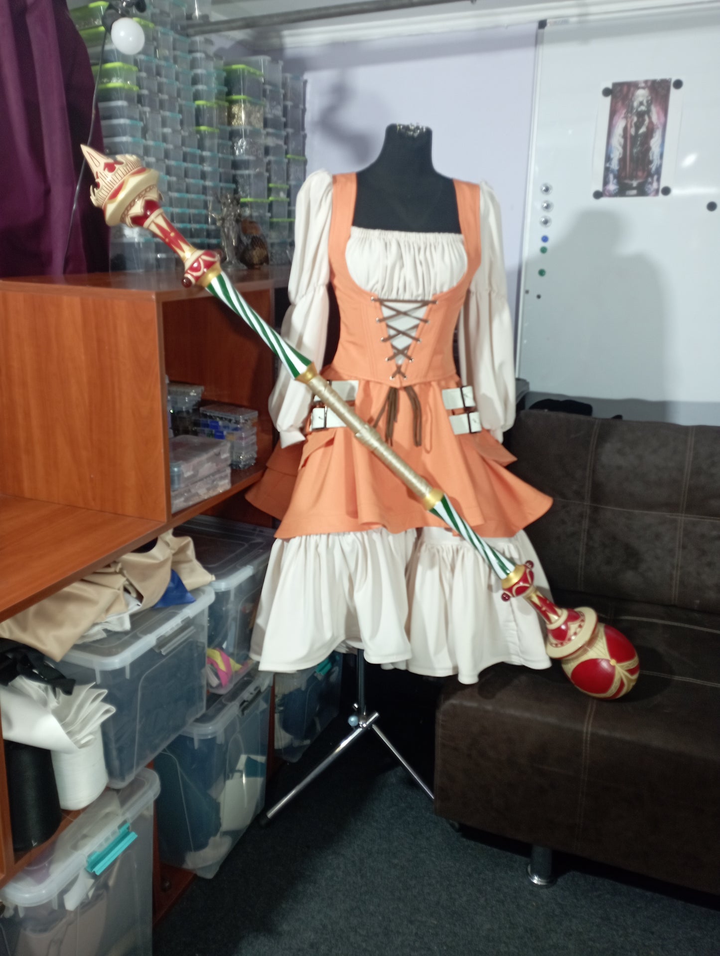 Aerith dress from the Final Fantasy VII Ever Crisis