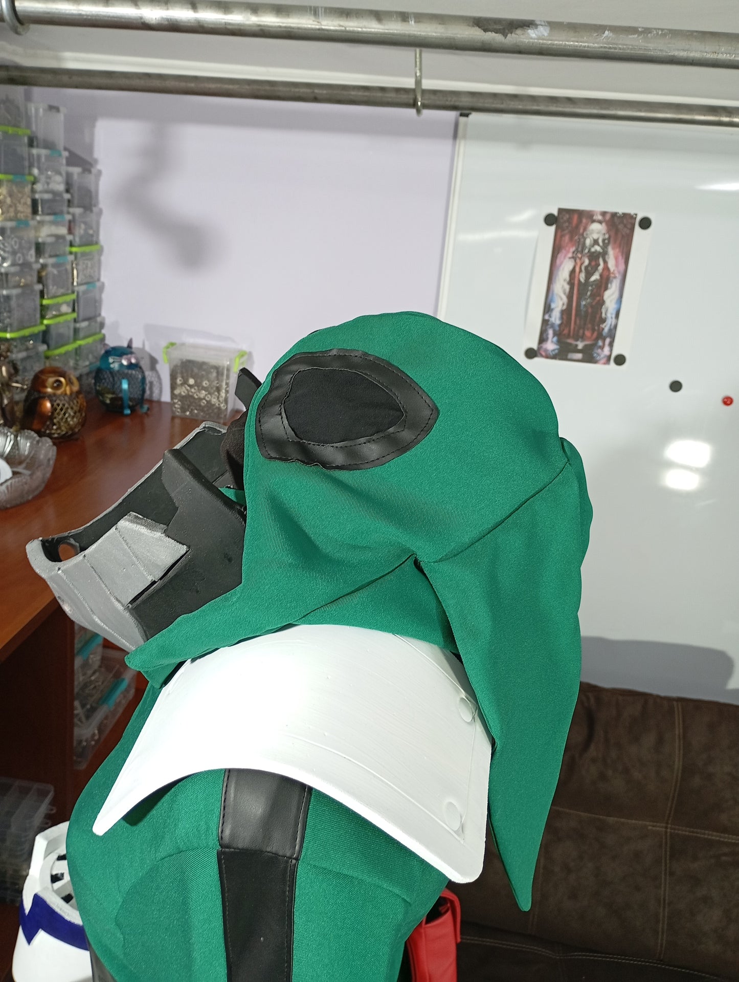 Deku Midoriya cosplay outfit with airforce gloves