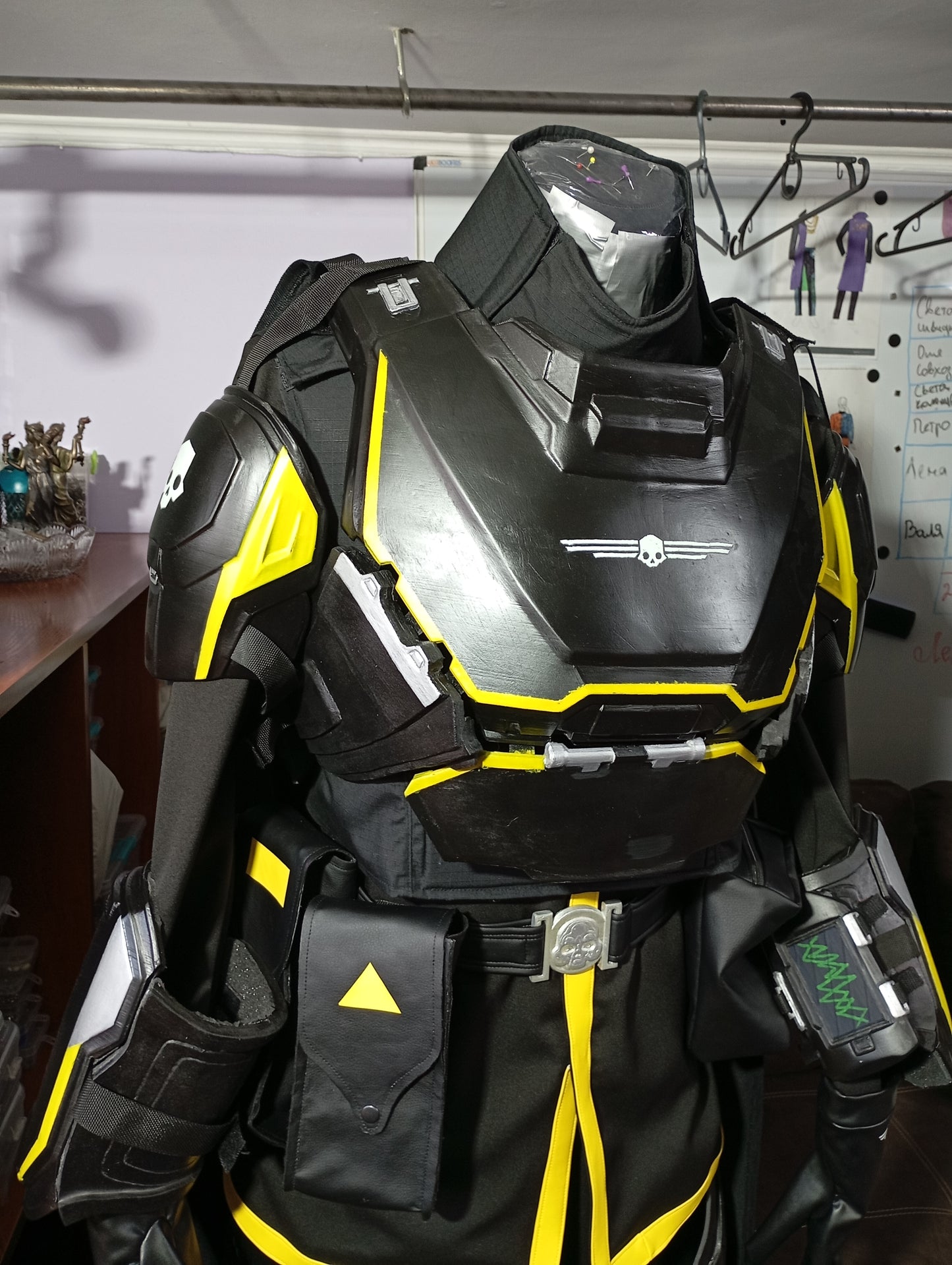 Armoured outfit from Helldivers II Second version