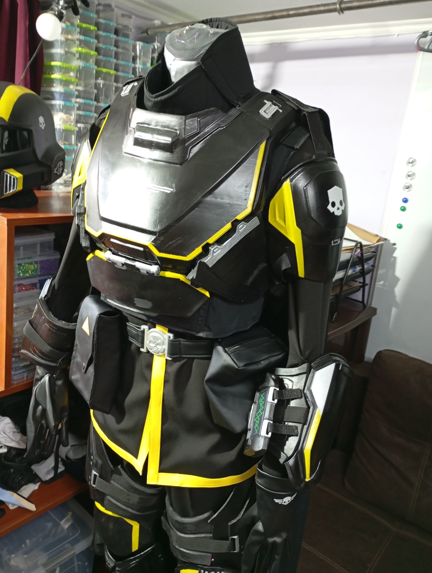 Armoured outfit from Helldivers II Second version