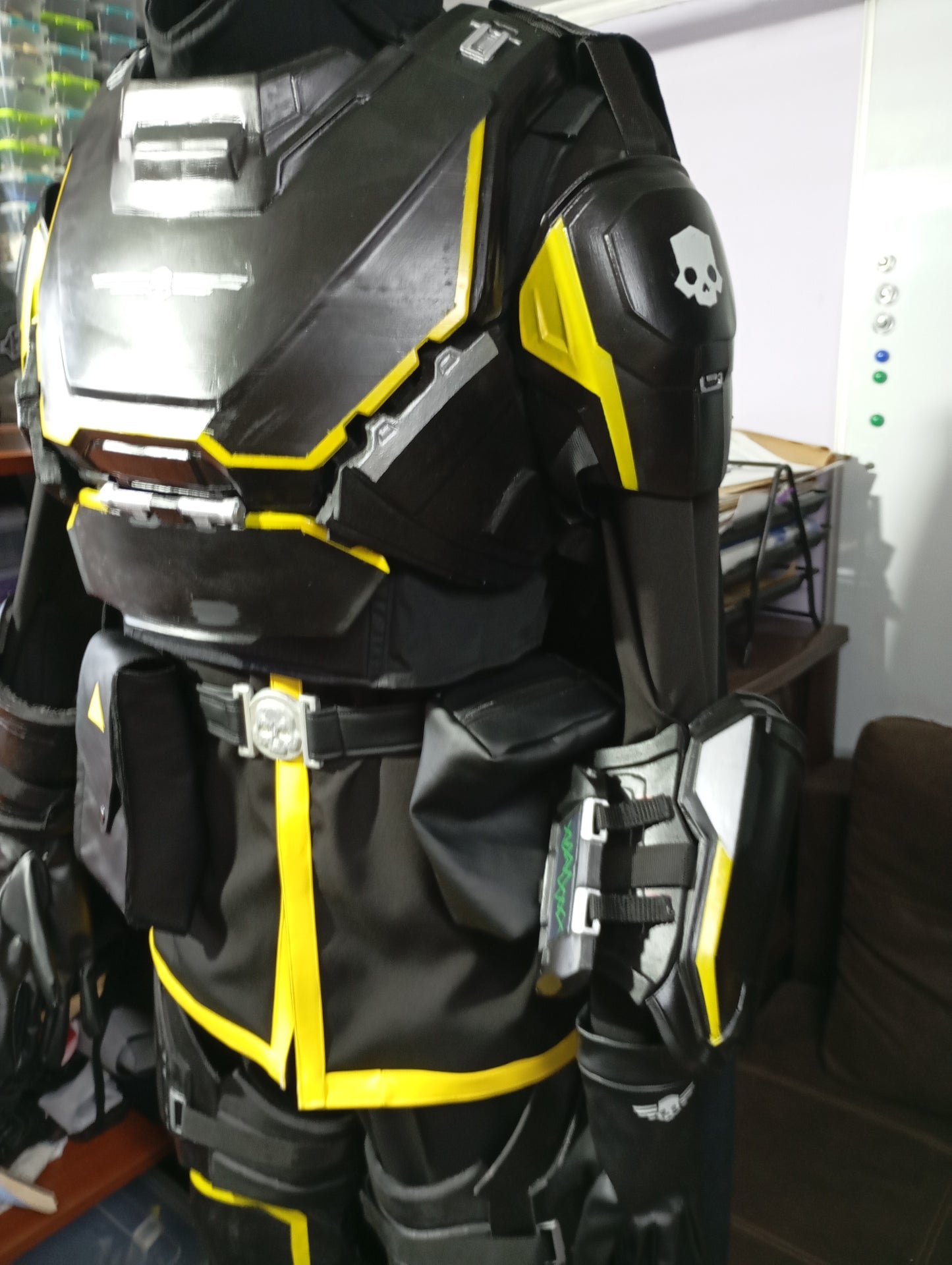 Armoured outfit from Helldivers II Second version