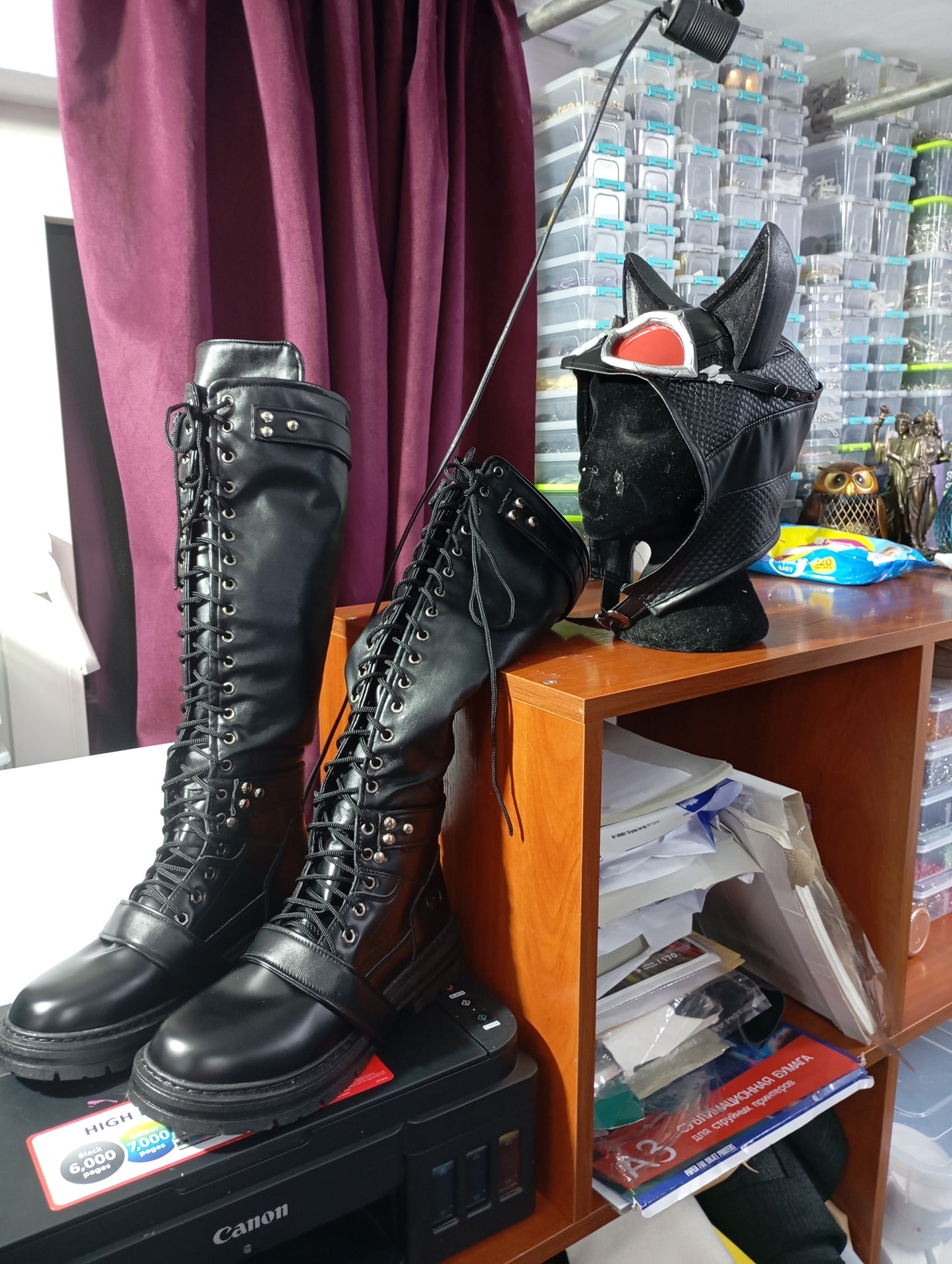 Catwoman custom cosplay Archam city male version
