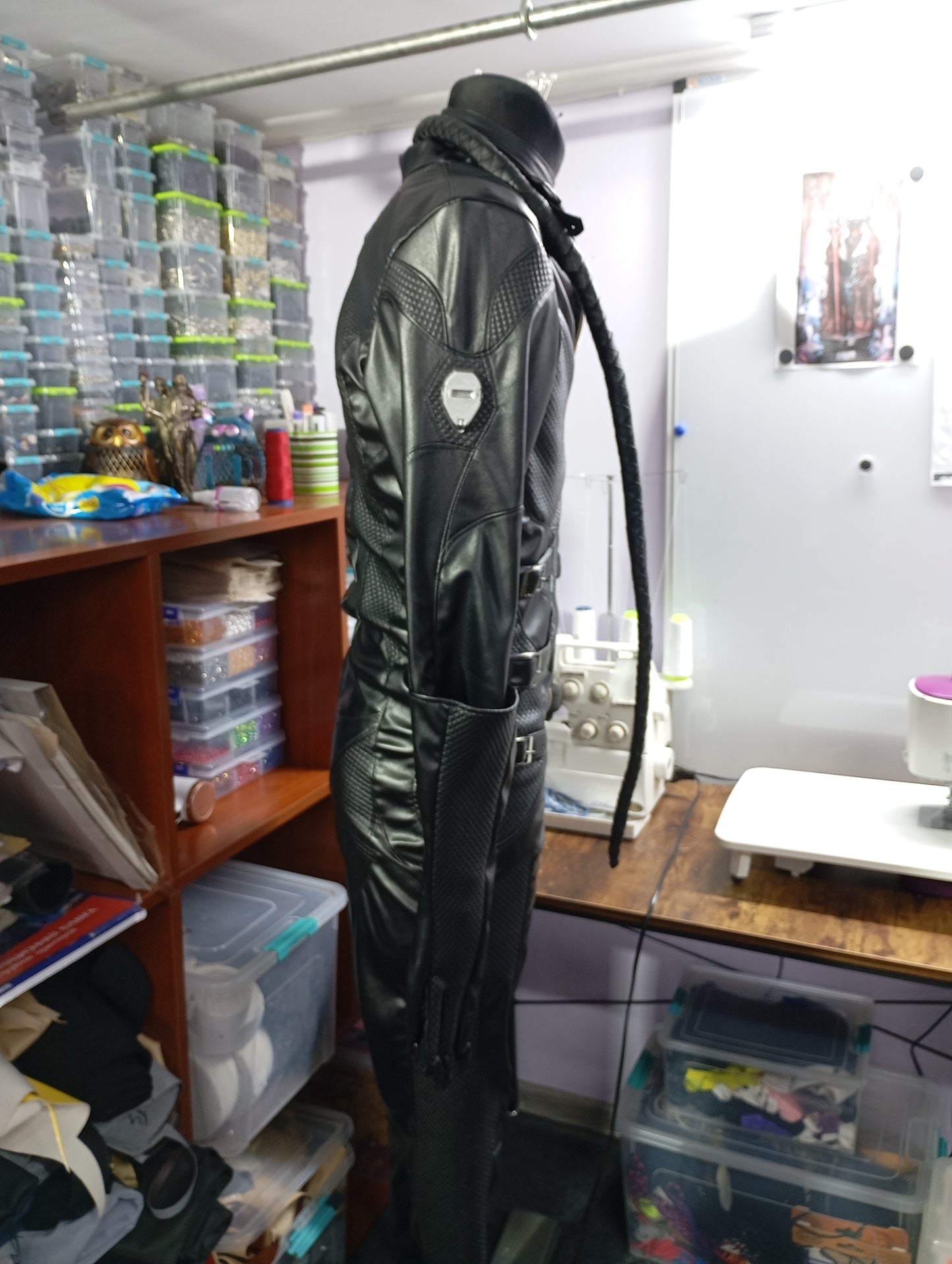 Catwoman custom cosplay Archam city male version