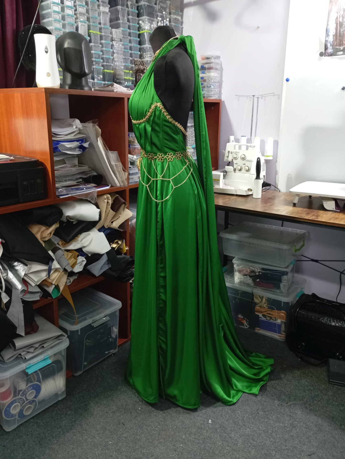 Persephone custom outfit/ godness dress