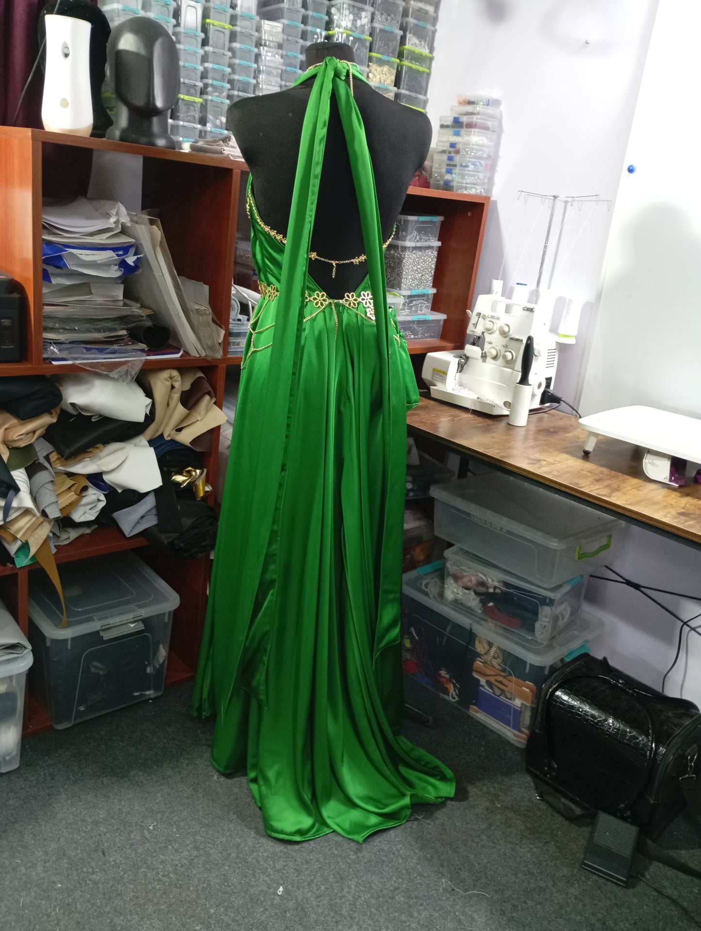 Persephone custom outfit/ godness dress
