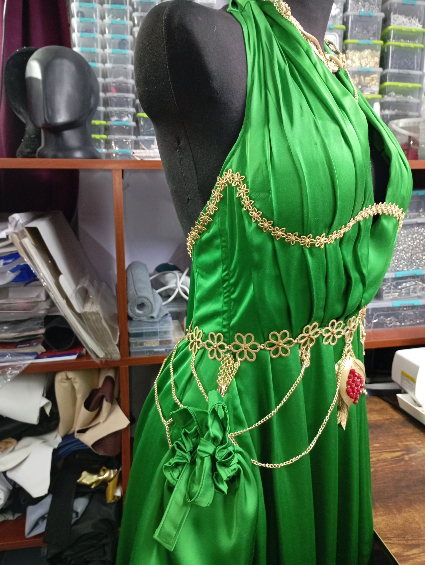 Persephone custom outfit/ godness dress