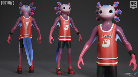Axo Fortnite Cosplay Outfit – Basketball Style & Full Character Versions (pre-order)