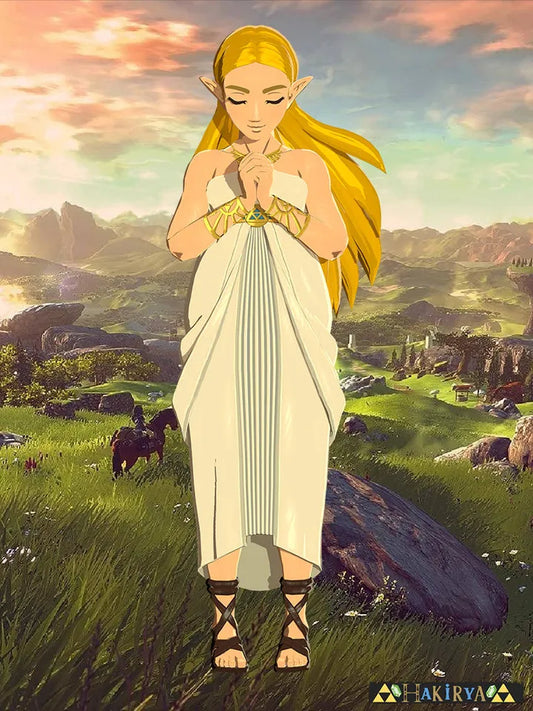 BOTW Zelda white dress from Legend of Zelda (pre-order)