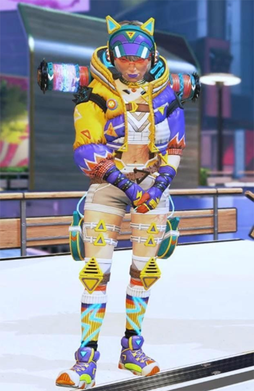 Wattson Apex Thunder Kitty cosplay