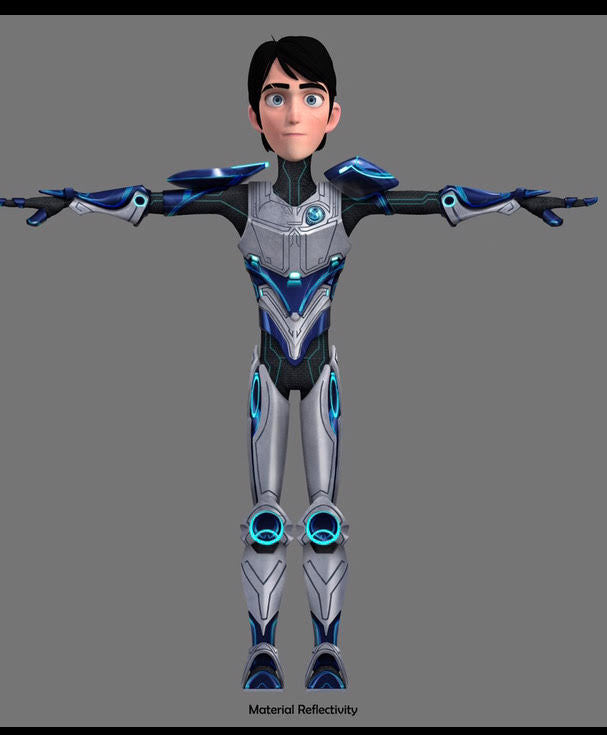 Trollhunters rise of the titans Jim's armor cosplay (pre-order)