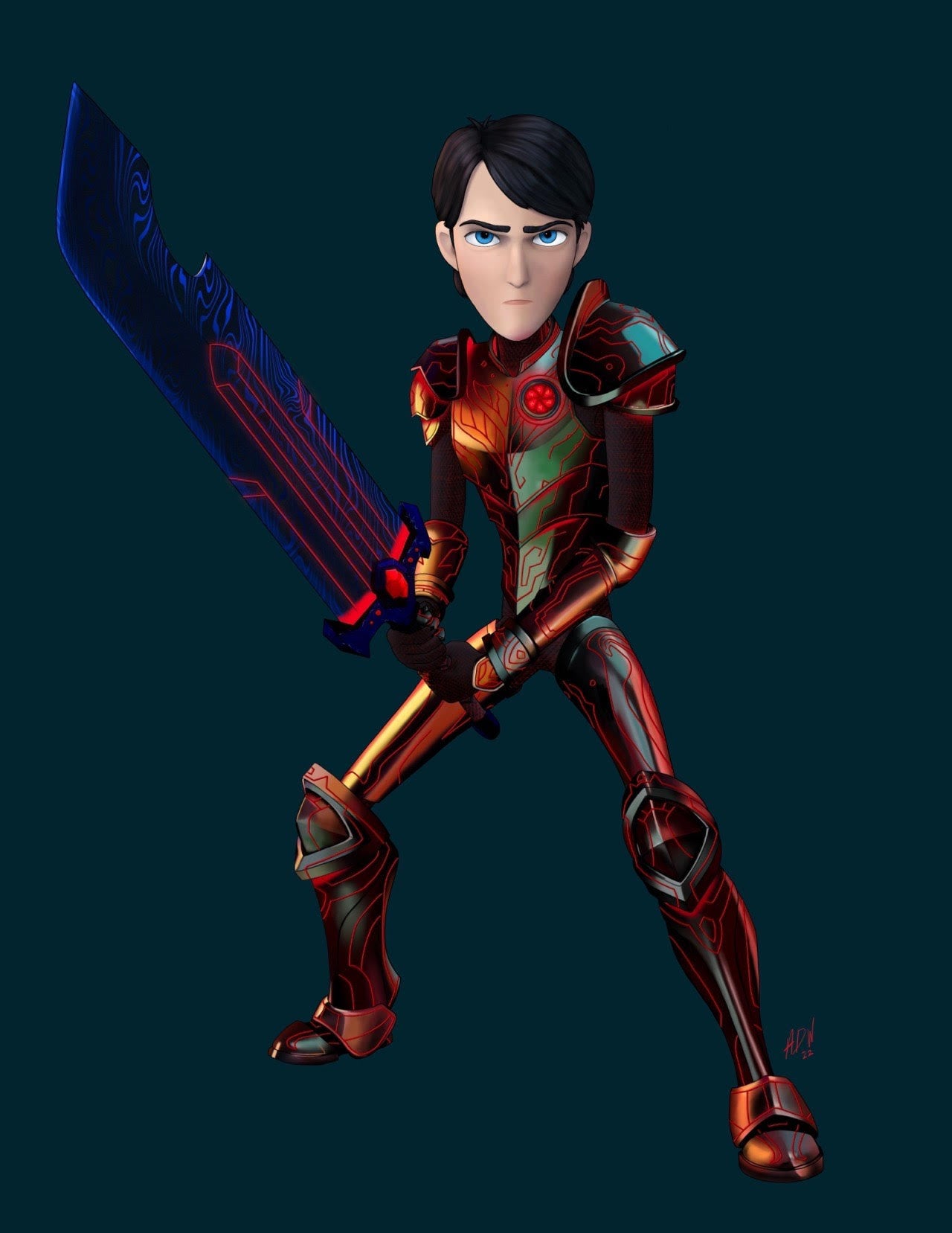 Jim Lake Jr Trollhunters rise of the titans cosplay (pre-order)