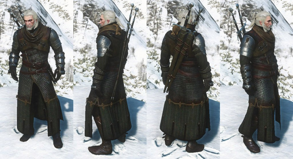 Geralt – Bear School armor set (Witcher 3) custom cosplay (pre-order)