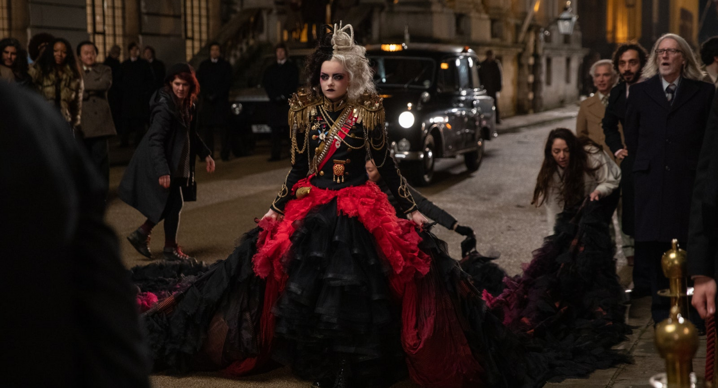 Cosplay Cruella de Vil outfits  / Emma Stone / red dress (pre-order)