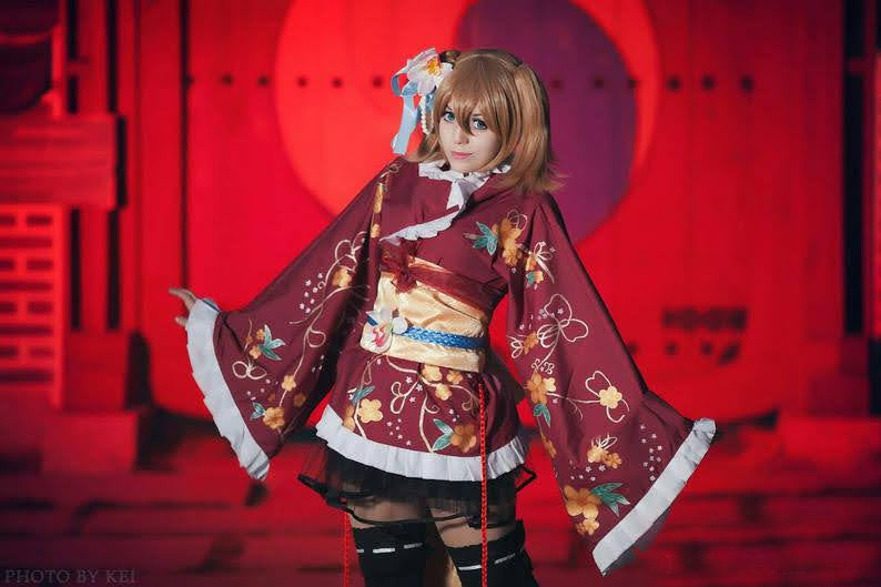 Custom made lolita dress / hand made / lolita cosplay / love live cosplay