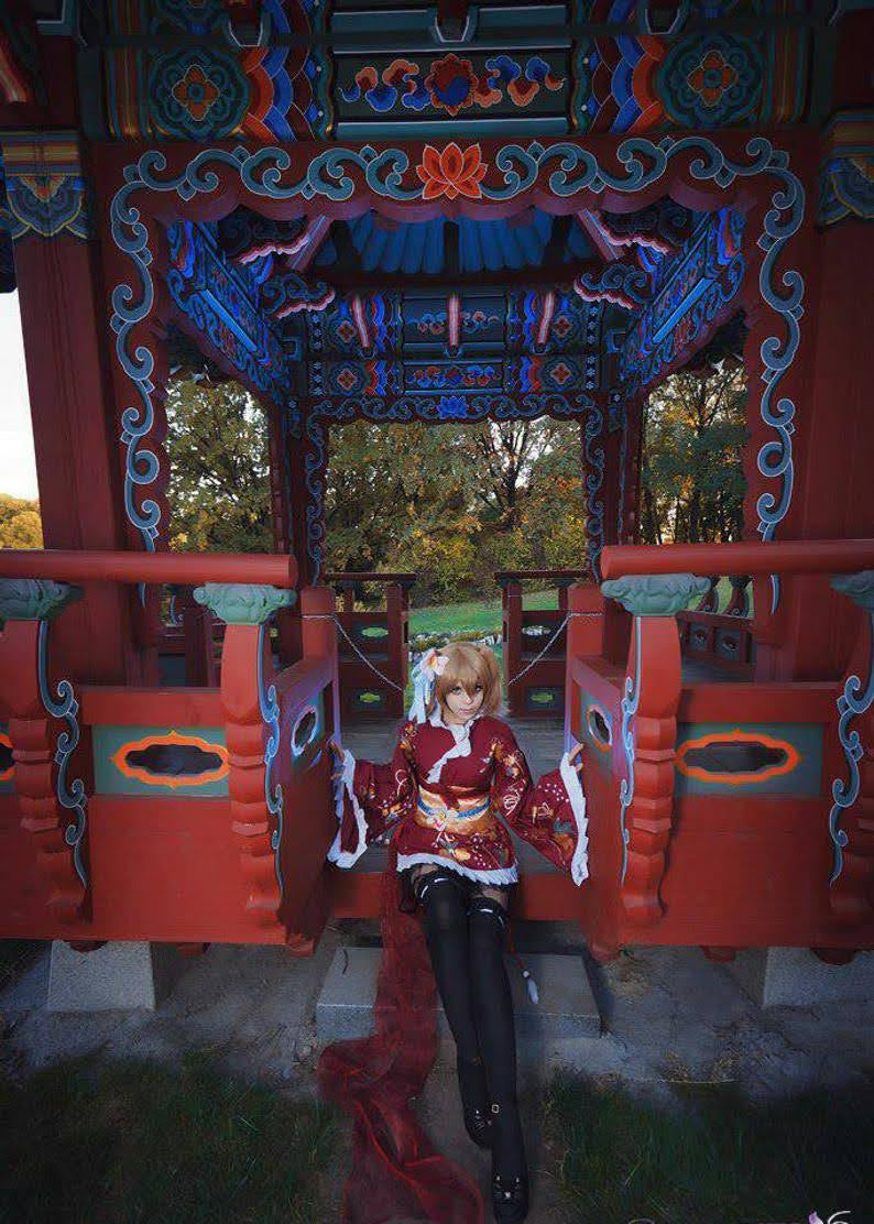 Custom made lolita dress / hand made / lolita cosplay / love live cosplay