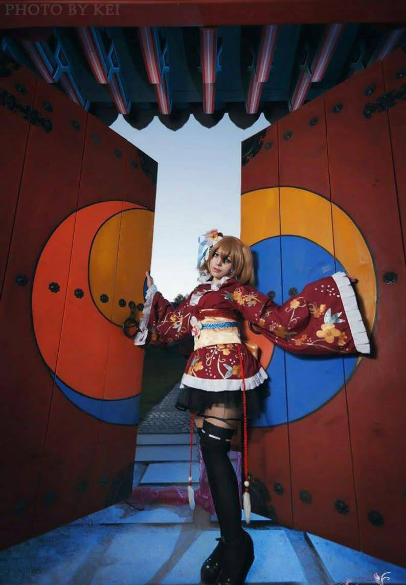 Custom made lolita dress / hand made / lolita cosplay / love live cosplay