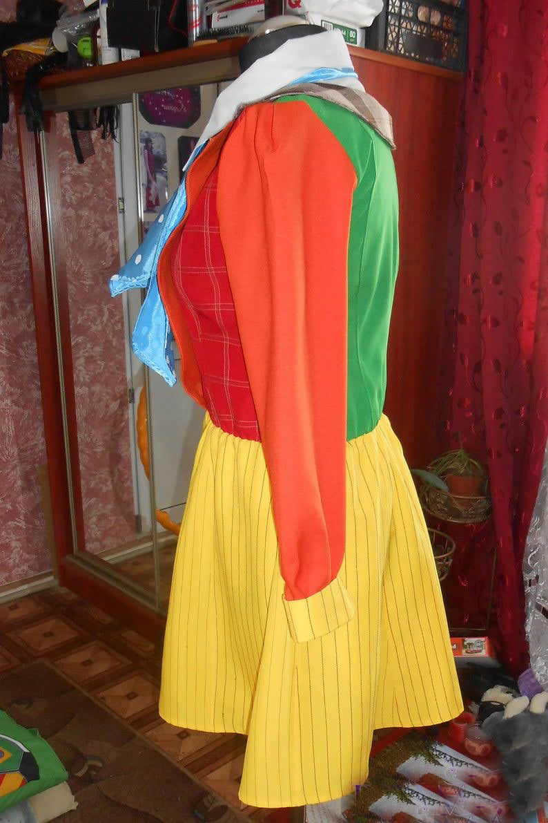 DOCTOR WHO / Sixth Doctor female version cosplay costume